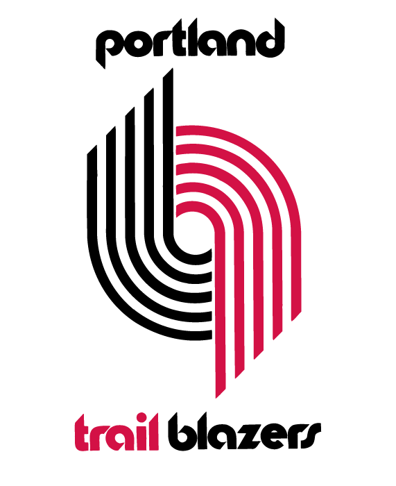 Portland Trail Blazers 1970-1989 Primary Logo iron on paper